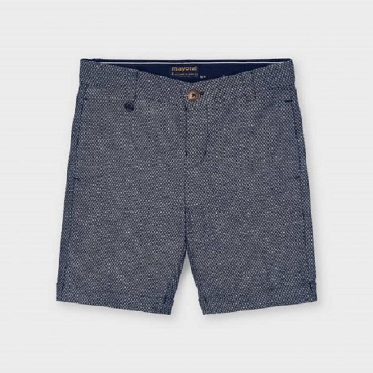 MAYORAL - Bermuda jogger en lino para niño