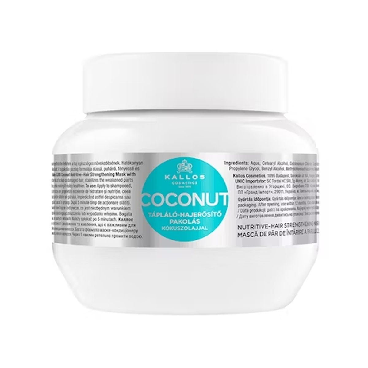KALLOS - KALLOS - Hair Mask COCONUT 275ml