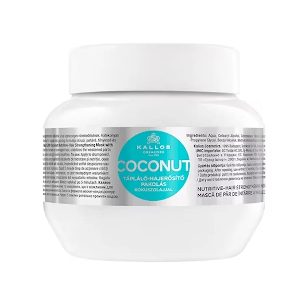 KALLOS - KALLOS - Hair Mask COCONUT 275ml