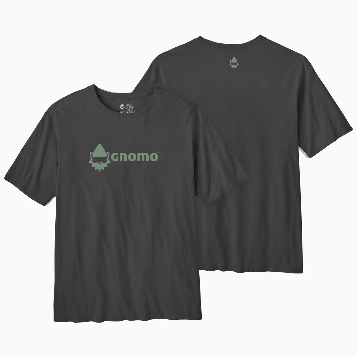 GNOMO - Polera Eco F-10 Hombre Graphite Gnomo