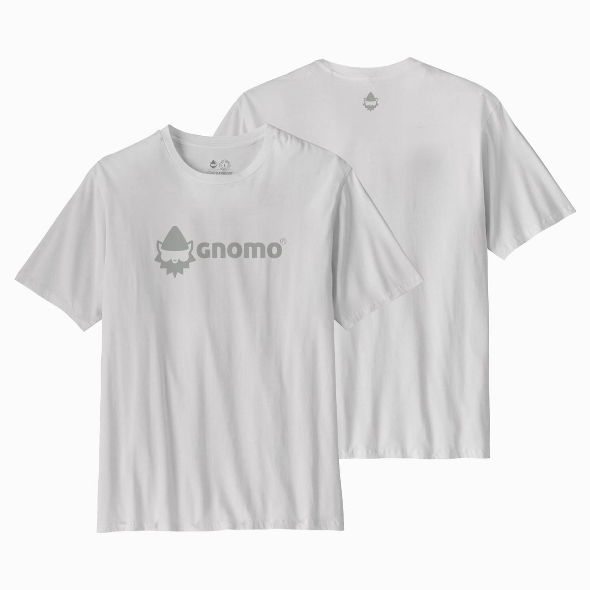 GNOMO - Polera Eco F-10 Hombre White Gnomo