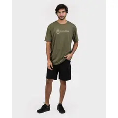 GNOMO - Polera Eco F-10 Hombre Stone Green