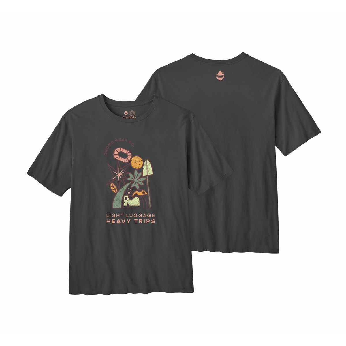 GNOMO - Polera Eco F-11 Kids Graphite Gnomo