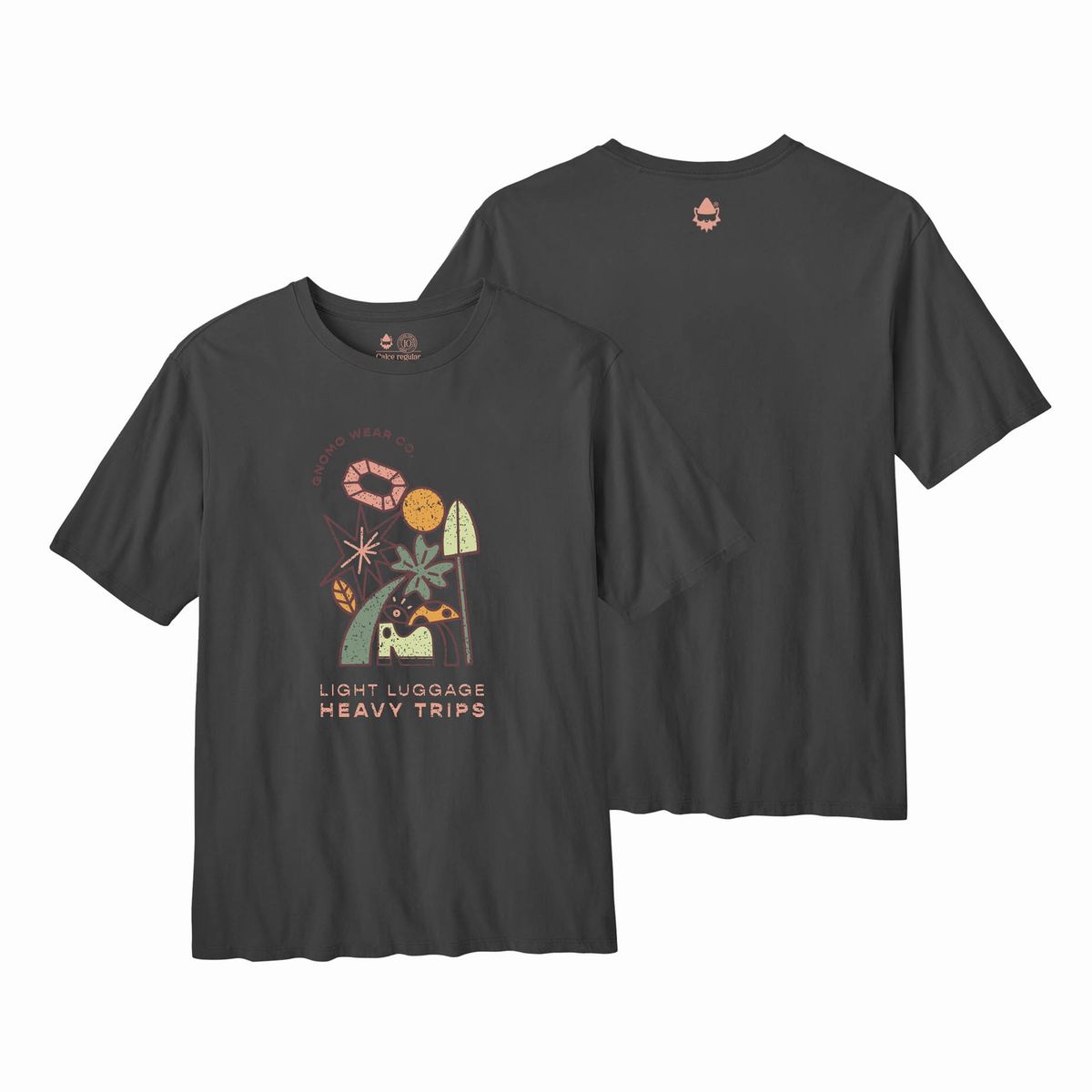 GNOMO - Polera Eco F-11 Kids Graphite Gnomo