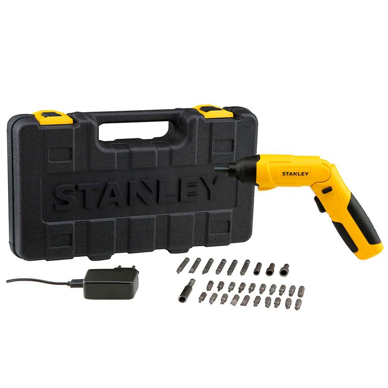 STANLEY - Atornillador Inalámbrico 4V + 30 Accesorio Stanley SCS4K-B2C