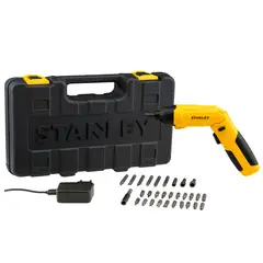 STANLEY - Atornillador Inalámbrico 4V + 30 Accesorio SCS4K-B2C