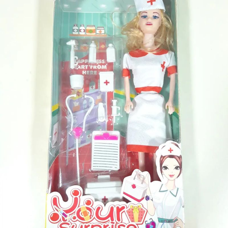 GENERICO - Caja juguete barbie doctora