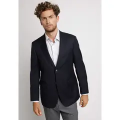 TRIAL - Chaqueta hombre Formal Regular fit Mix & Color Lana Azul marino