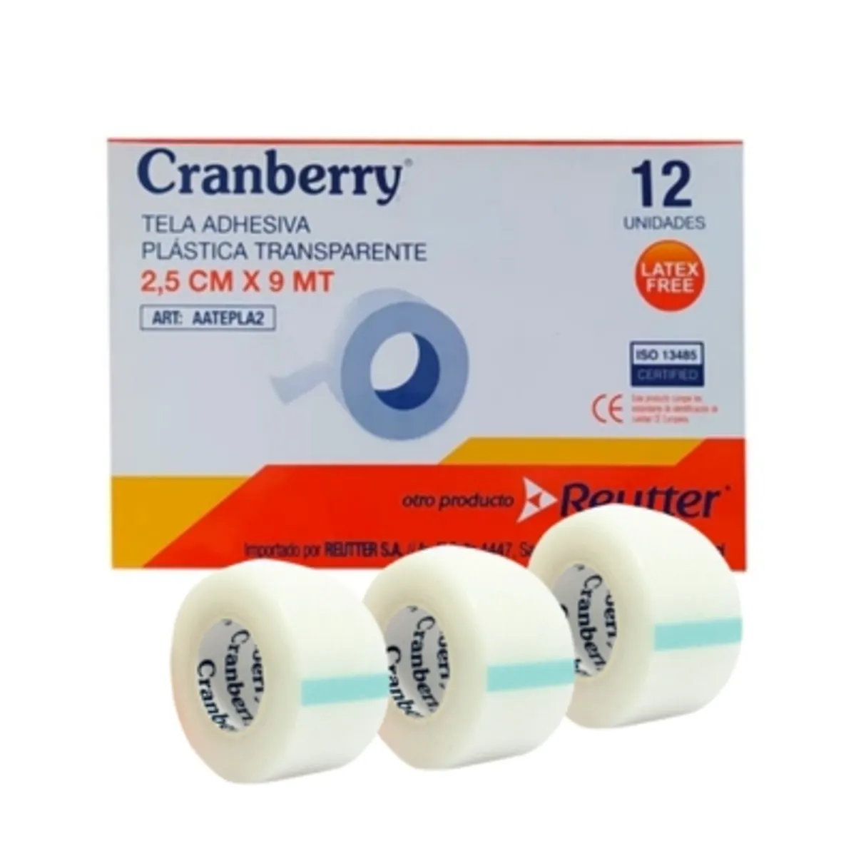 CRANBERRY - Tela Adhesiva Plástica Transparente 25cm x 9mt Cranberry X12 Un…