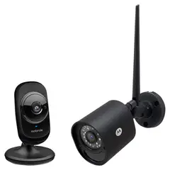 MOTOROLA - KIT CAMARA DE SEGURIDAD FOCUS 72 + FOCUS 68 - Negro