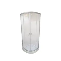DECHAUS - Shower Door Con Receptáculo Curvo 70x70x194 Cms