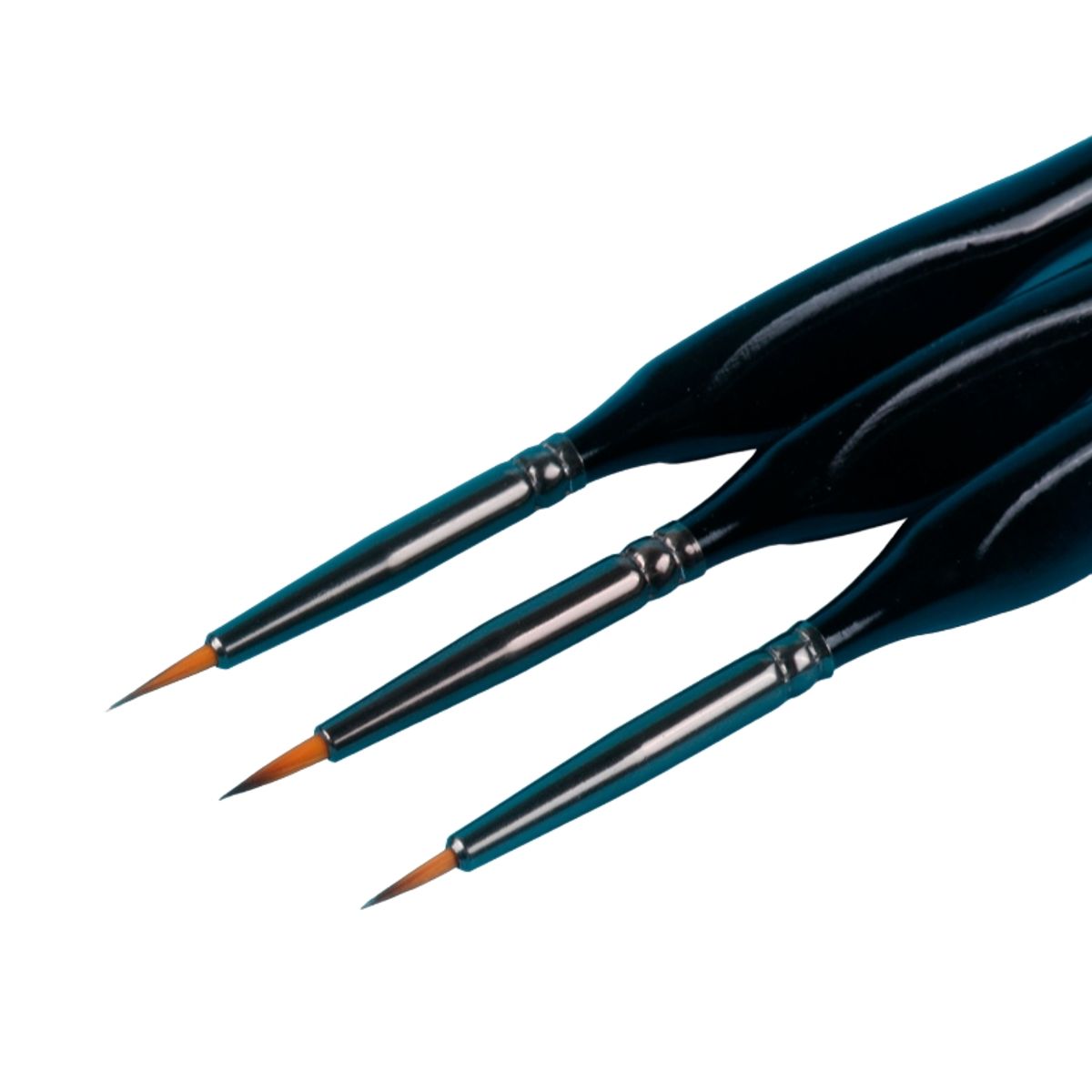 GIORGIONE - Set 6 pinceles premium suaves punta fina