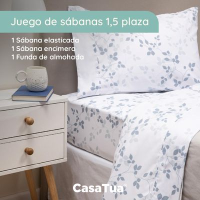 Imagen 2 del producto Sabanas Estampadas Ultra Suaves - 1.5 Plazas