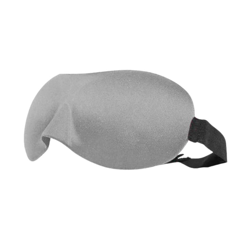 GENERICO - Antifaz Para Dormir Máscara Cubre Ojos 3d Descanso Viaje Gris