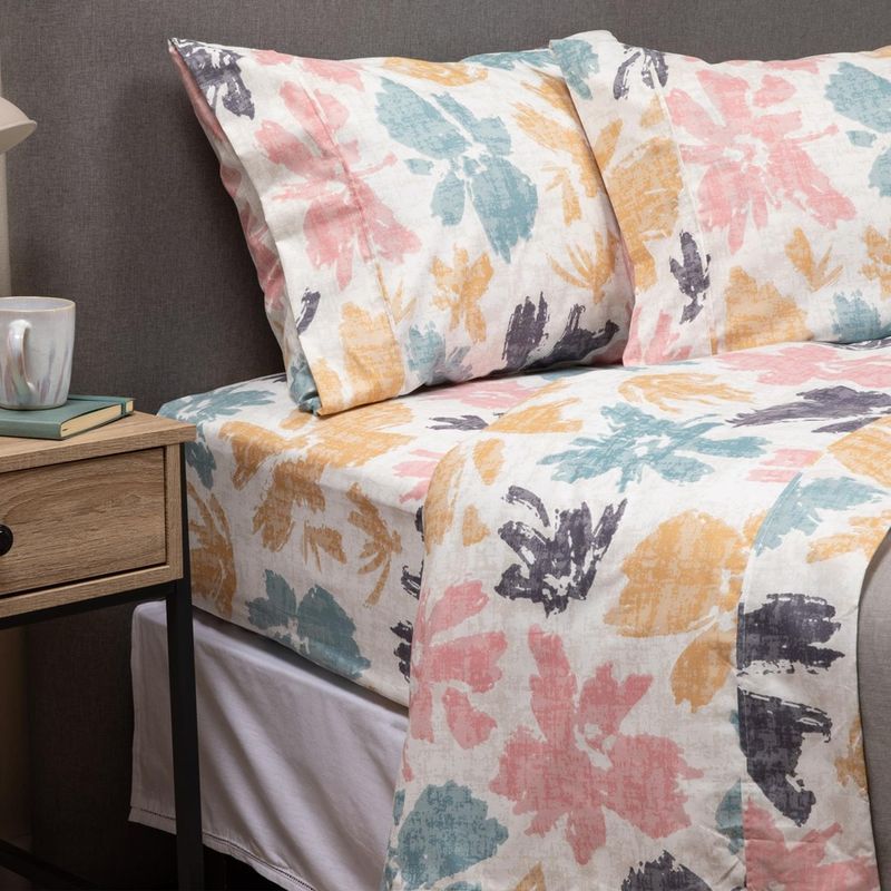 CASATUA - Sabanas Estampadas Casatua Ultra Suaves - Multicolor - King