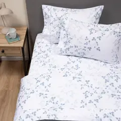 CASATUA - Sabanas Estampadas Ultra Suaves - Azul - 2 Plazas
