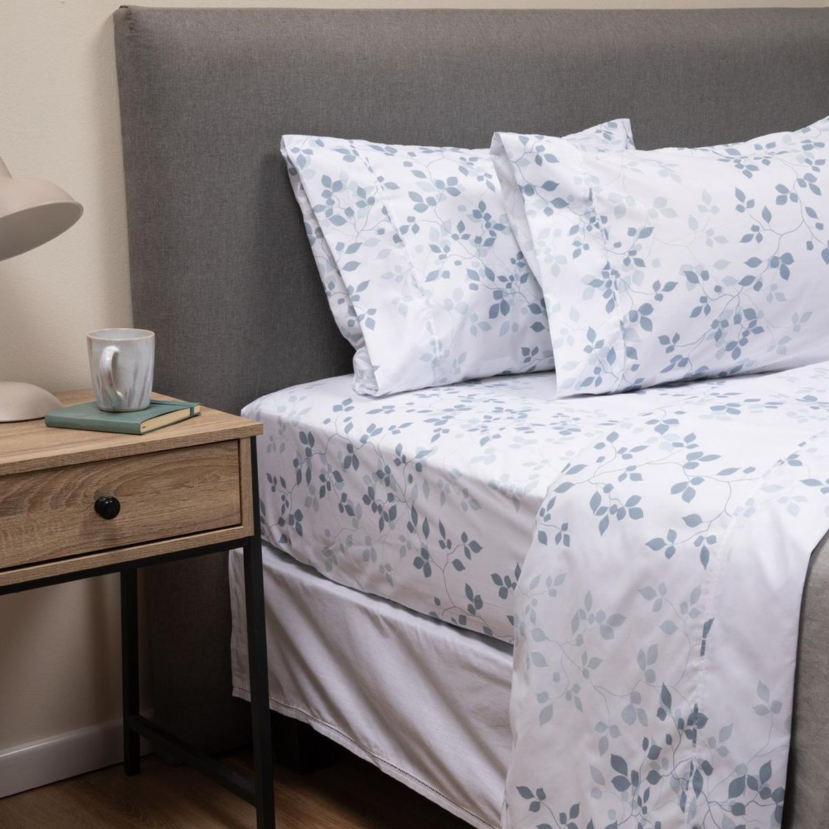 CASATUA - Sabanas Estampadas Casatua Ultra Suaves - Azul - Super King