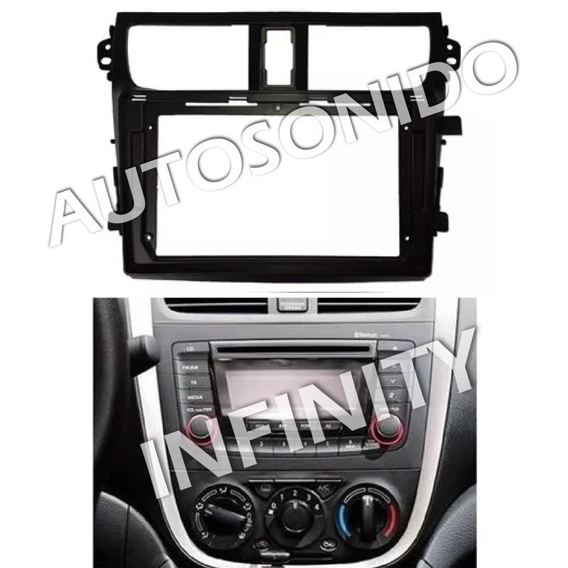 SUZUKI - Adaptador Bisel Marco Radio Suzuki Celerio 2015up 9P