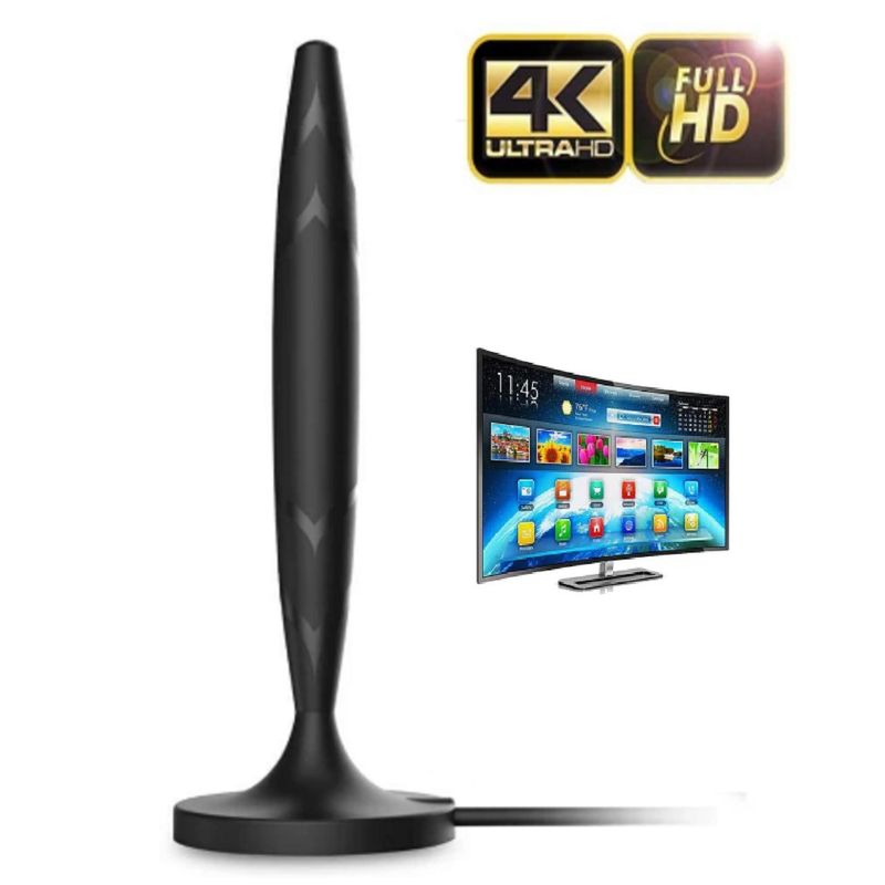 GENERICO - Antena Hd Tv Digital Abierta Tvd Interior Coaxial DCM1309