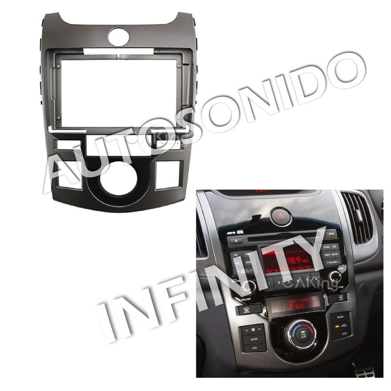 KIA - Adaptador Bisel Radio Kia Cerato 2009 / 2013 Up 9 Pulgadas