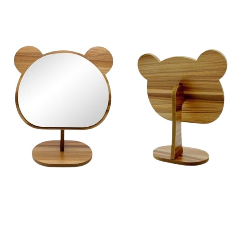 GENERICO - Espejo Estilo Mickey Mouse 18.3 Cm x 17 Cm