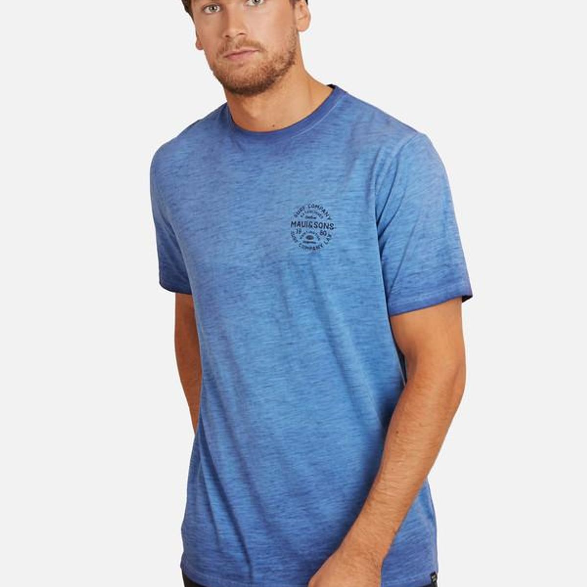 MAUI AND SONS - Polera Custom Surf Tee Hombre Morado Maui And Sons