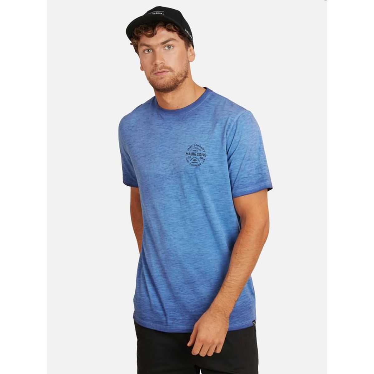 MAUI AND SONS - Polera Custom Surf Tee Hombre Morado Maui And Sons