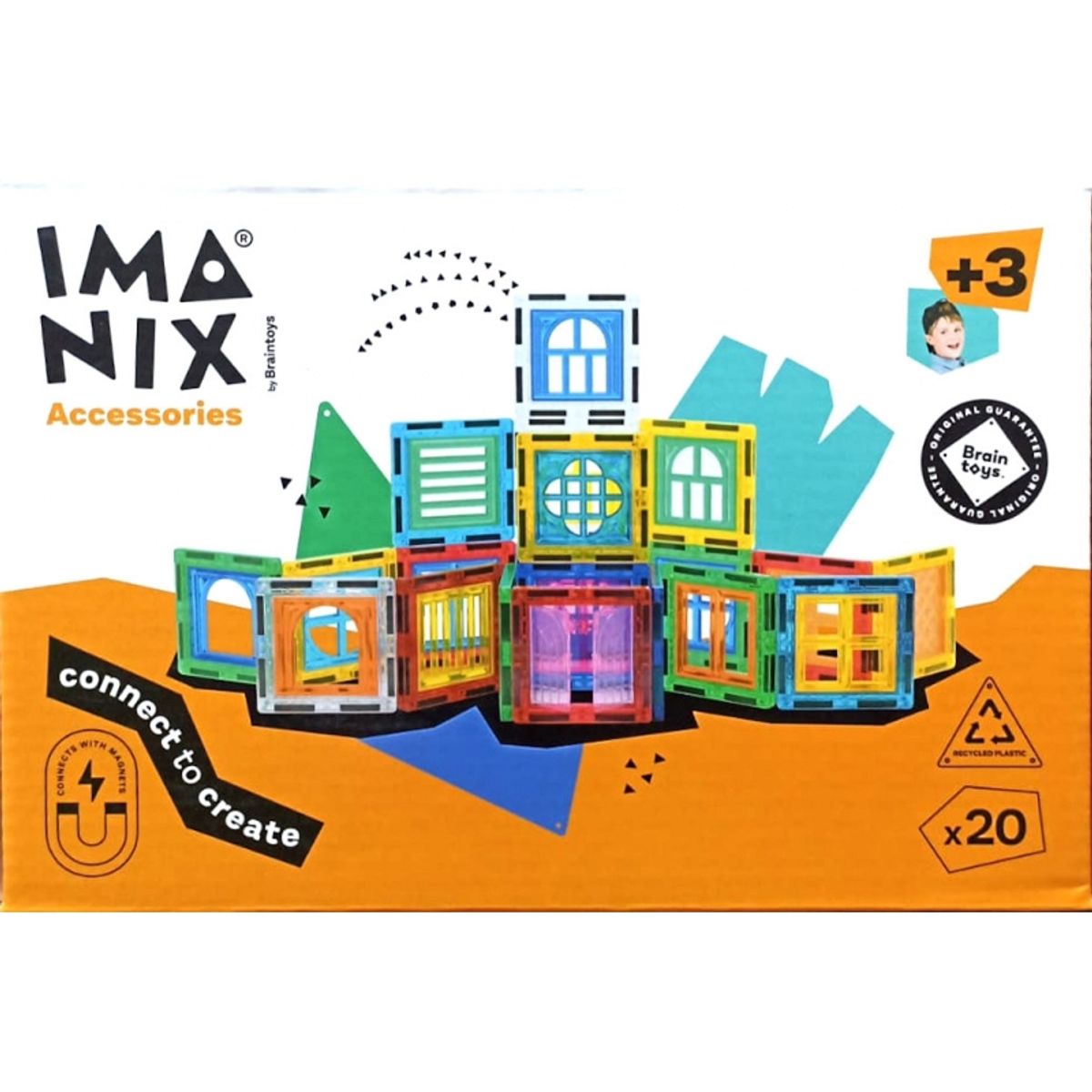 BRAINTOYS - BRAINTOYS IMA-CW44 IMANIX ACCESORIES COOL WINDOWS