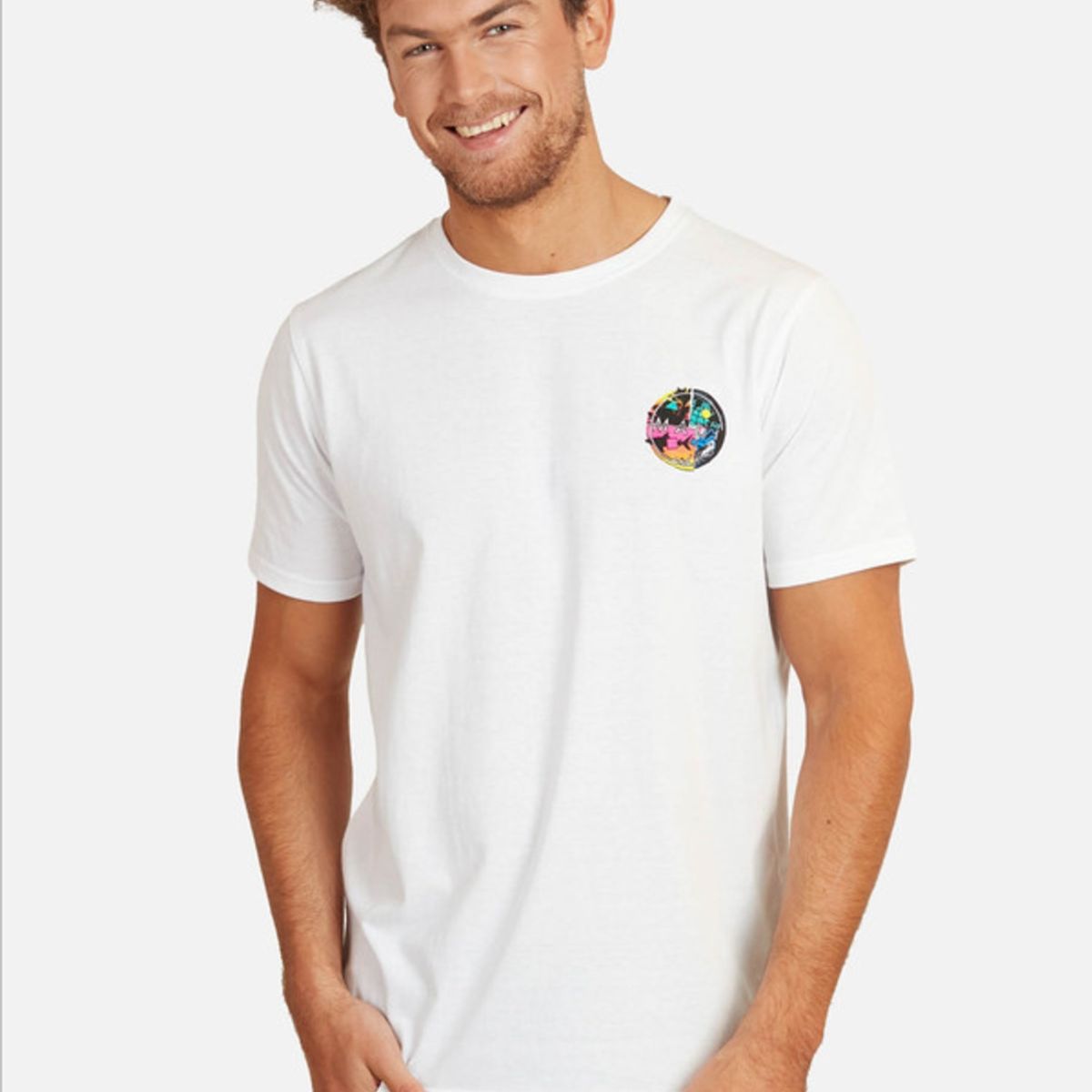 MAUI AND SONS - Polera Vintage Surf Hombre Blanco Maui And Sons