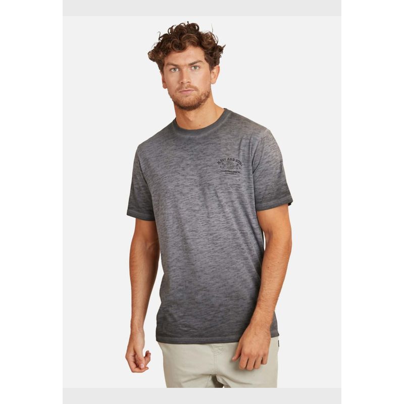 MAUI AND SONS - Polera Macking Peace Tee Hombre Gris Maui And Sons
