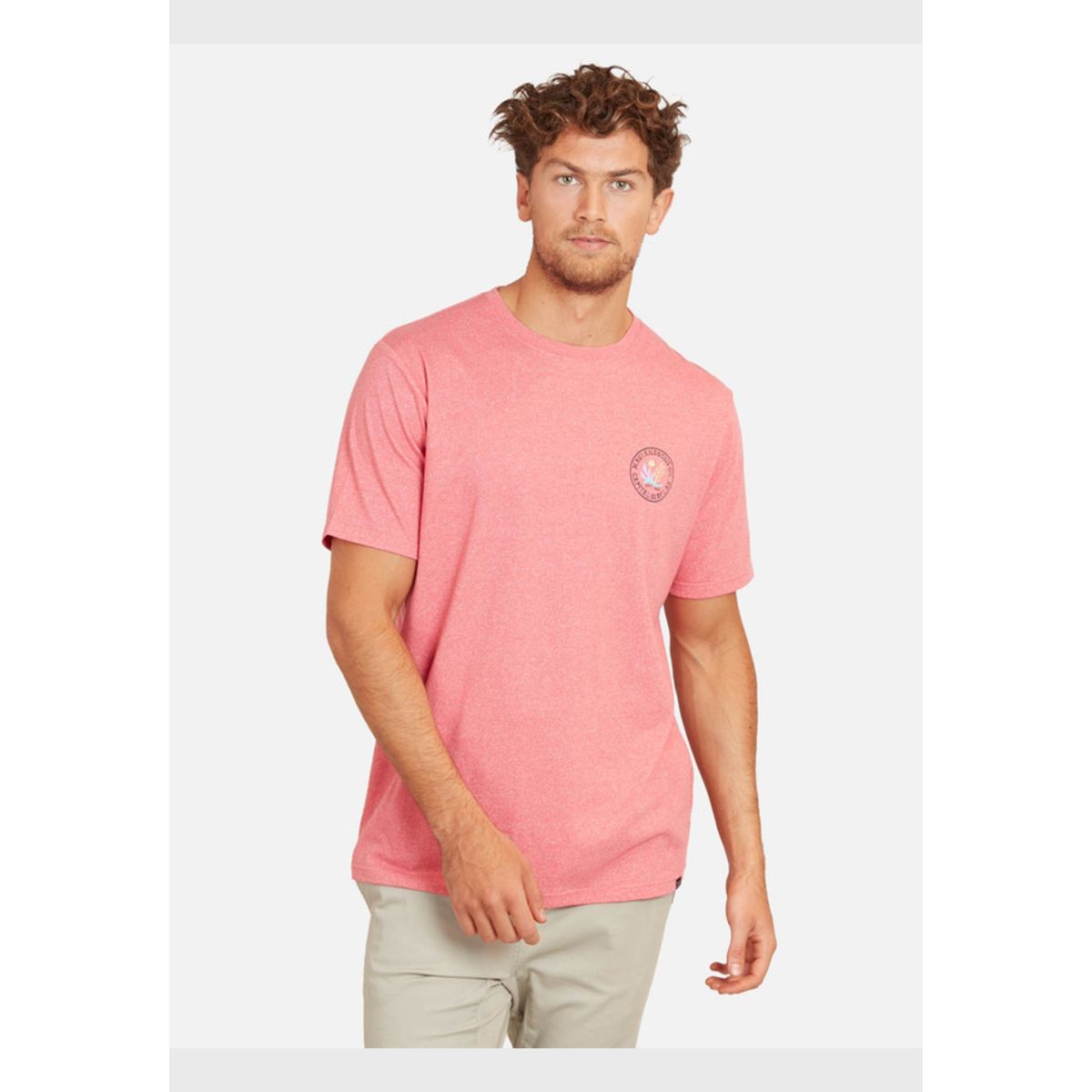 MAUI AND SONS - Polera Coral Papital Hombre Rosado Maui And Sons