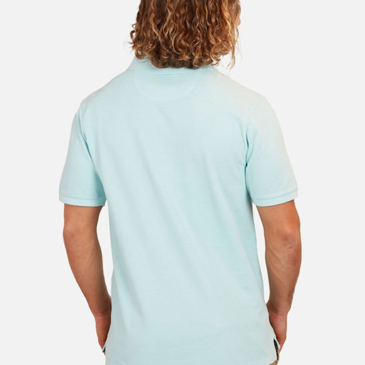 MAUI AND SONS - Polera Classic Pique Maui Hombre Celeste Maui And Sons
