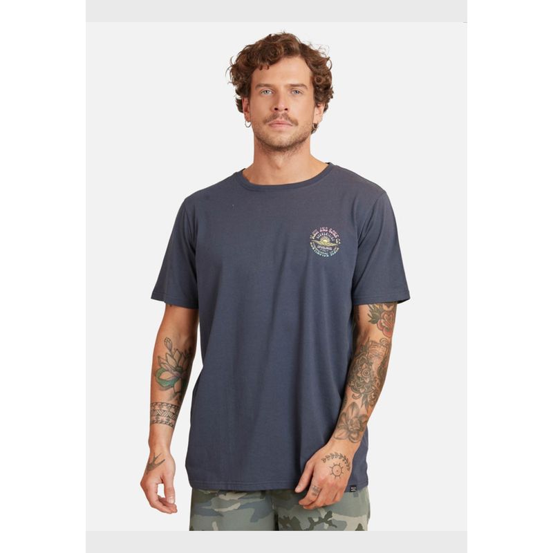 MAUI AND SONS - Polera Surfer Hombre Azul Maui And Sons