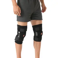 EVERSO - Rodillera Policéntrica Cbarras Laterales Aluminio Neopreno TALLA XXL