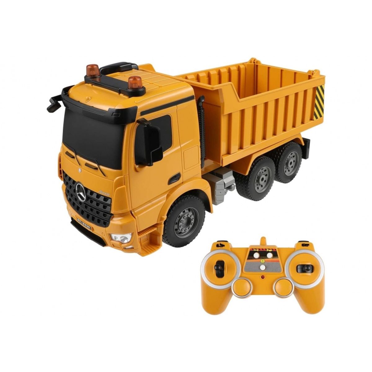 GENERICO - DOUBLEEAGLE E525-003 1:20 MERCEDES BENZ AROCS DUMP TRUCK