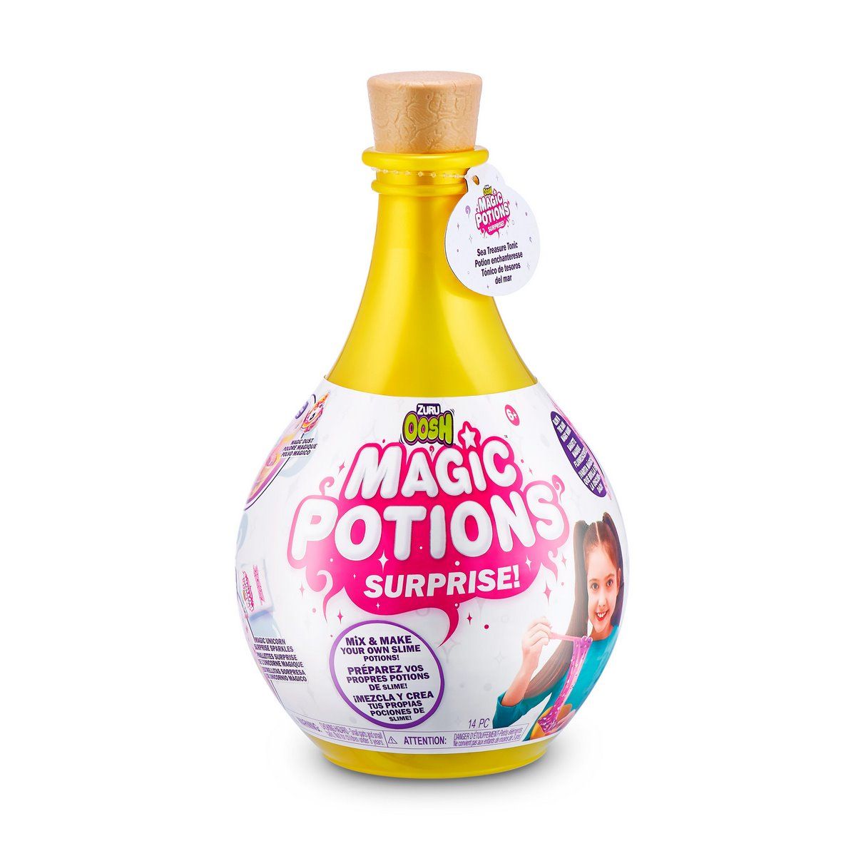 ANSALDO - Slime Sorpresa Potions Oosh Zuru - Amarillo