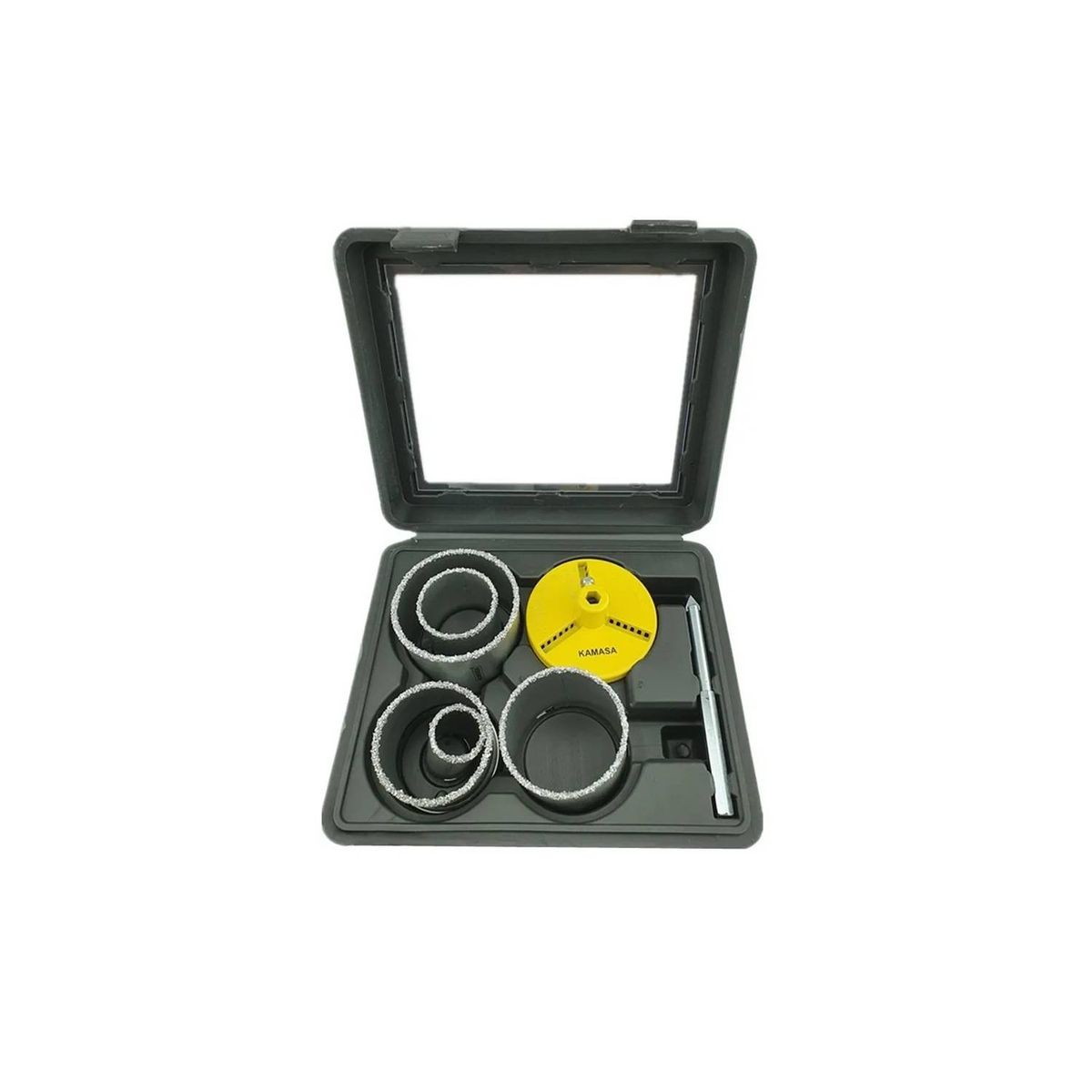 KAMASA - Juego Broca Sierra Copa Diamantado 7 Pieza 33-83mm Kamasa