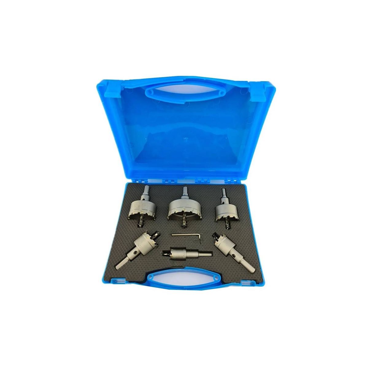 GENERICO - Kit Set Juego De Brocas Para Metal 6 Piezas Crownman