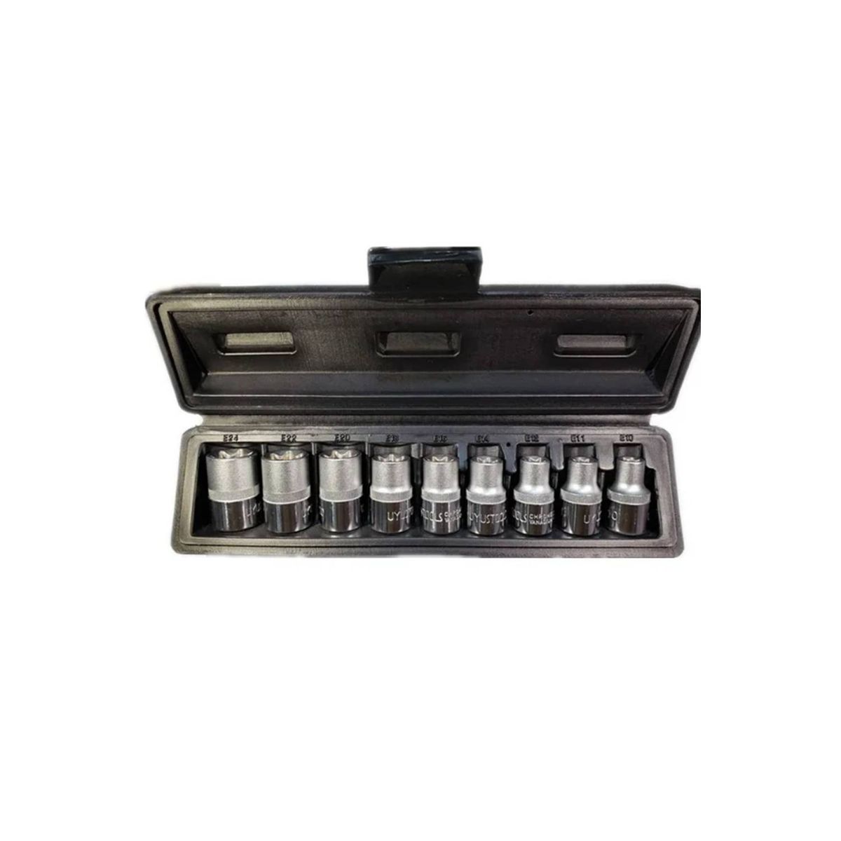 UYUSTOOL - Juego De Dado Torx Largo 10cm Profesional 9 Piezas Uyustools