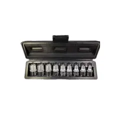 UYUSTOOL - Juego De Dado Torx Largo 10cm Profesional 9 Piezas Uyustools
