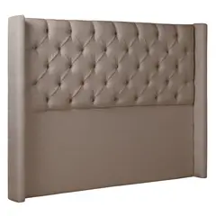 MUEBLES NATIVA - Respaldo Oreja Beige King