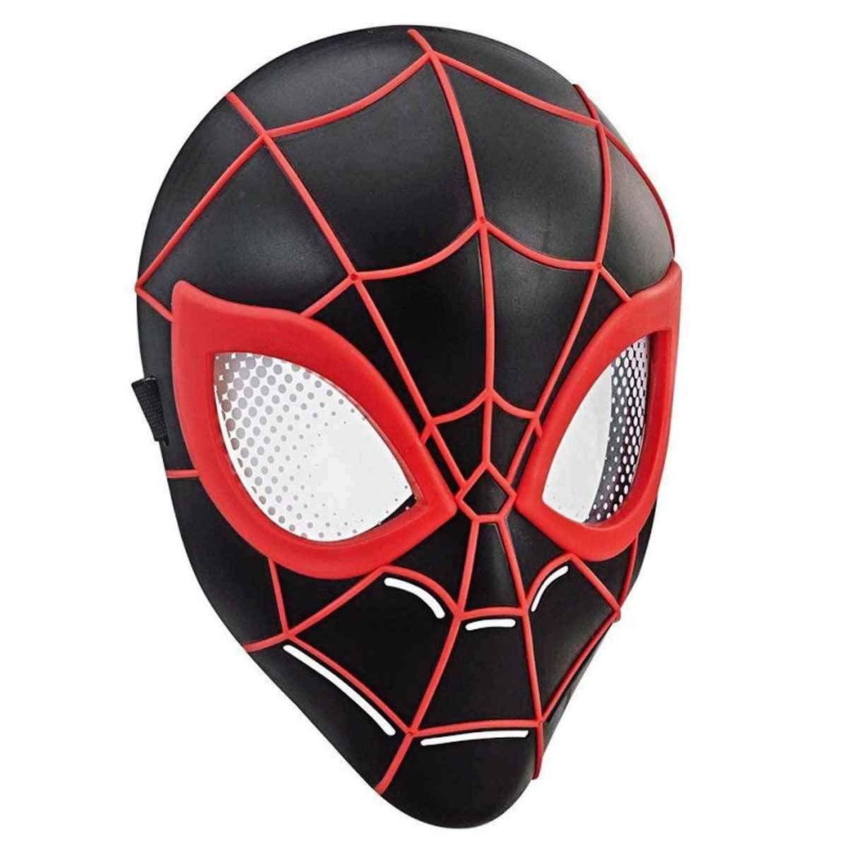 MARVEL - Máscara de héroe Spiderman Miles Morales ajustable