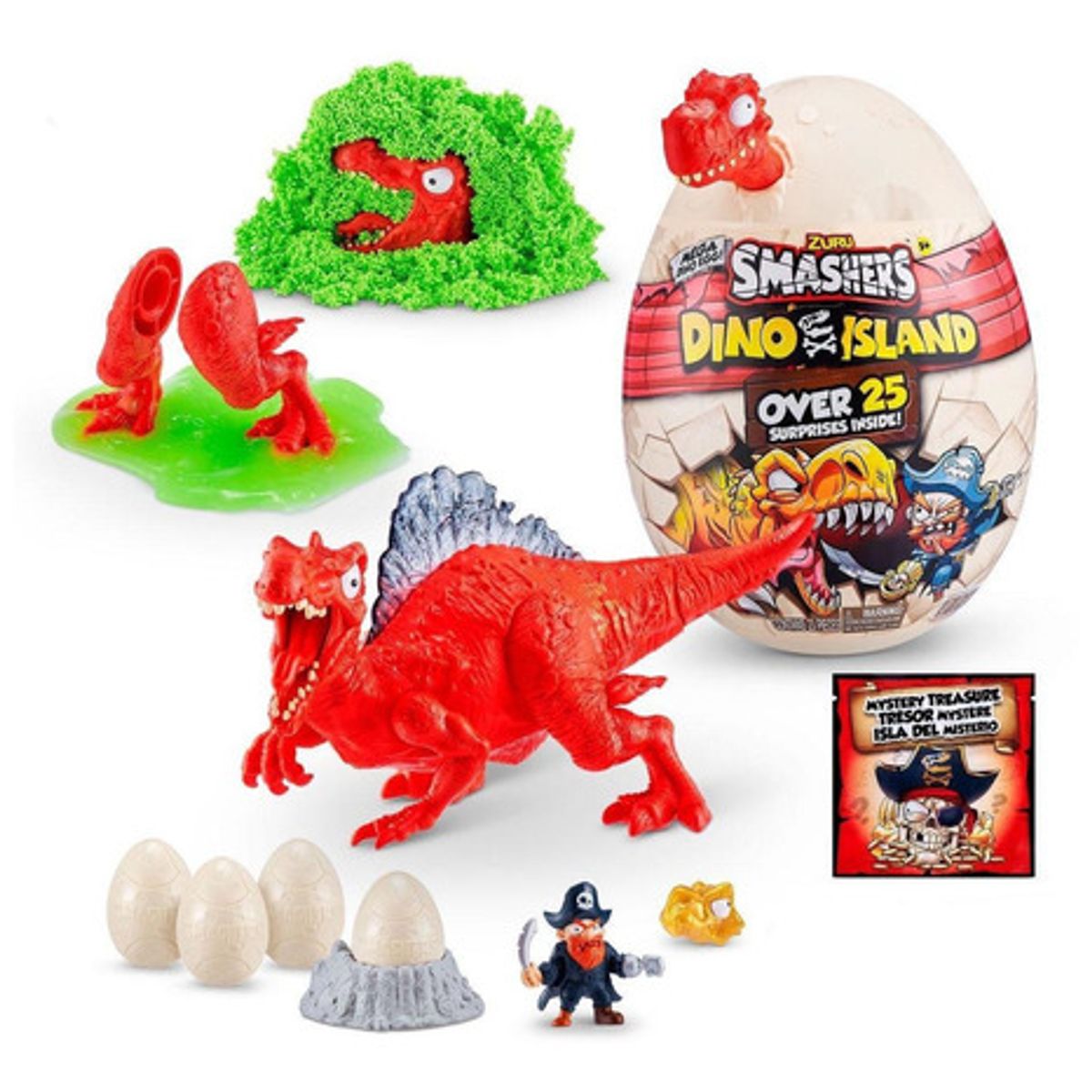 SMASHERS - Huevo sorpresa Epico SMASHERS Dino Island colección figuras