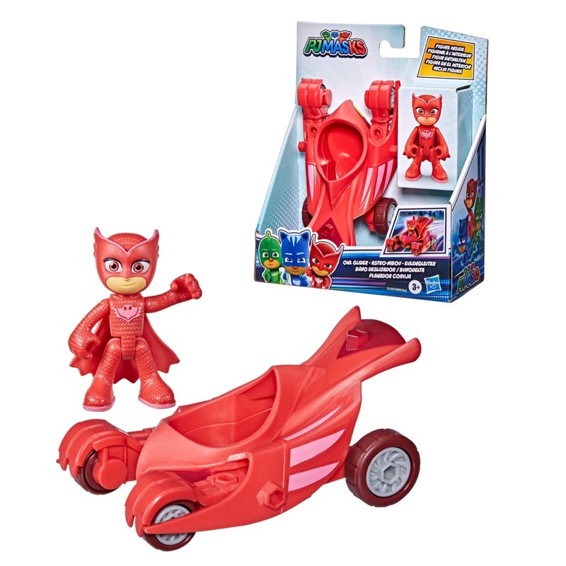 PLAY DOH - Pj Masks Core Vehiculo - Buho-deslizador