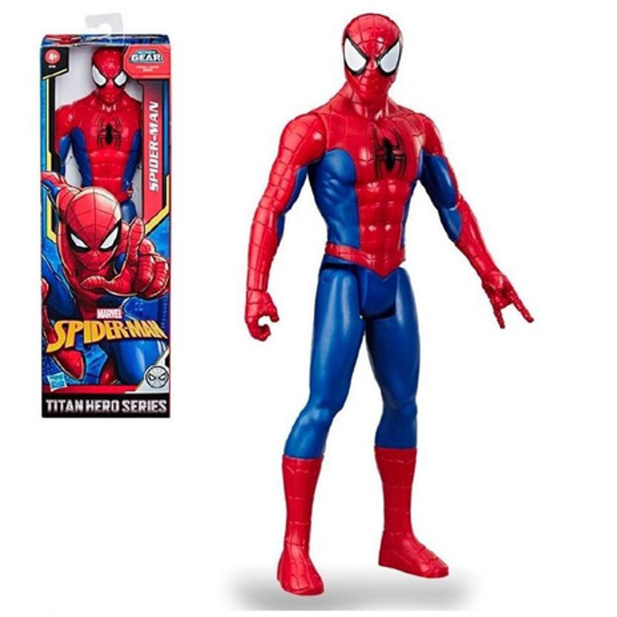 MARVEL - Figura de acción SPIDERMAN Titan Hero escala 30 cm