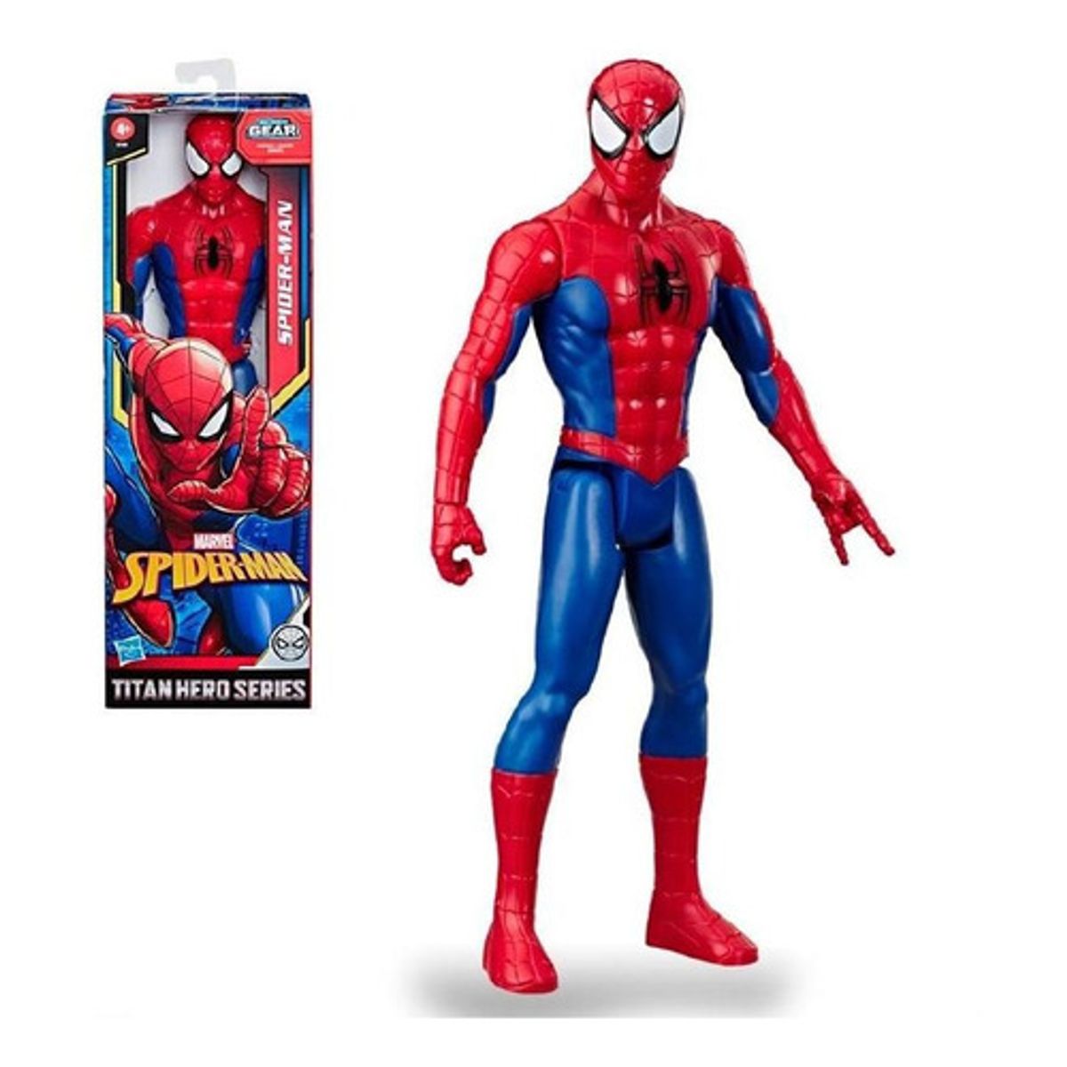 MARVEL - Figura de acción SPIDERMAN Titan Hero escala 30 cm
