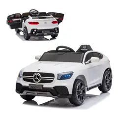 ANSALDO - Auto A Bateria Mercedes Benz Blc Blanco De 12v De 2 Motores