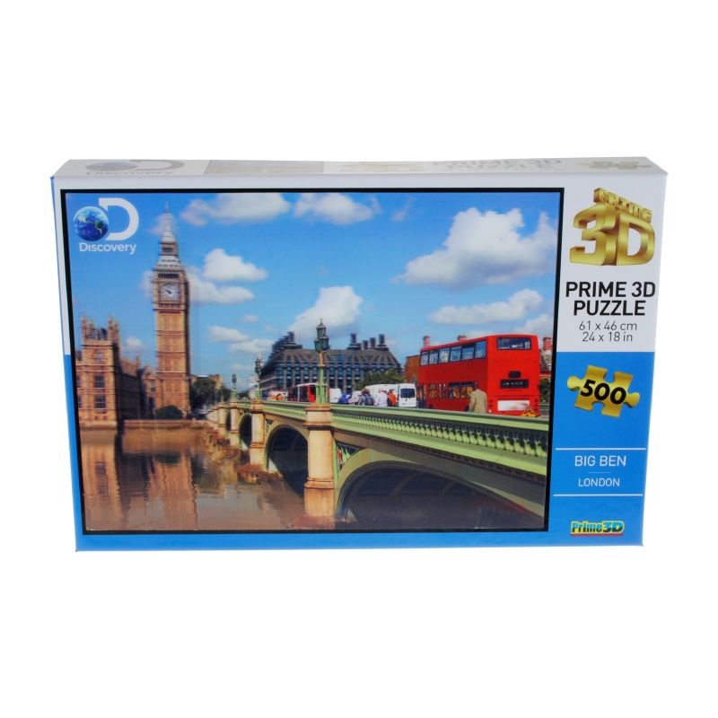 ANSALDO - Puzzle 3d De 500 Piezas Discovery - Big Ben