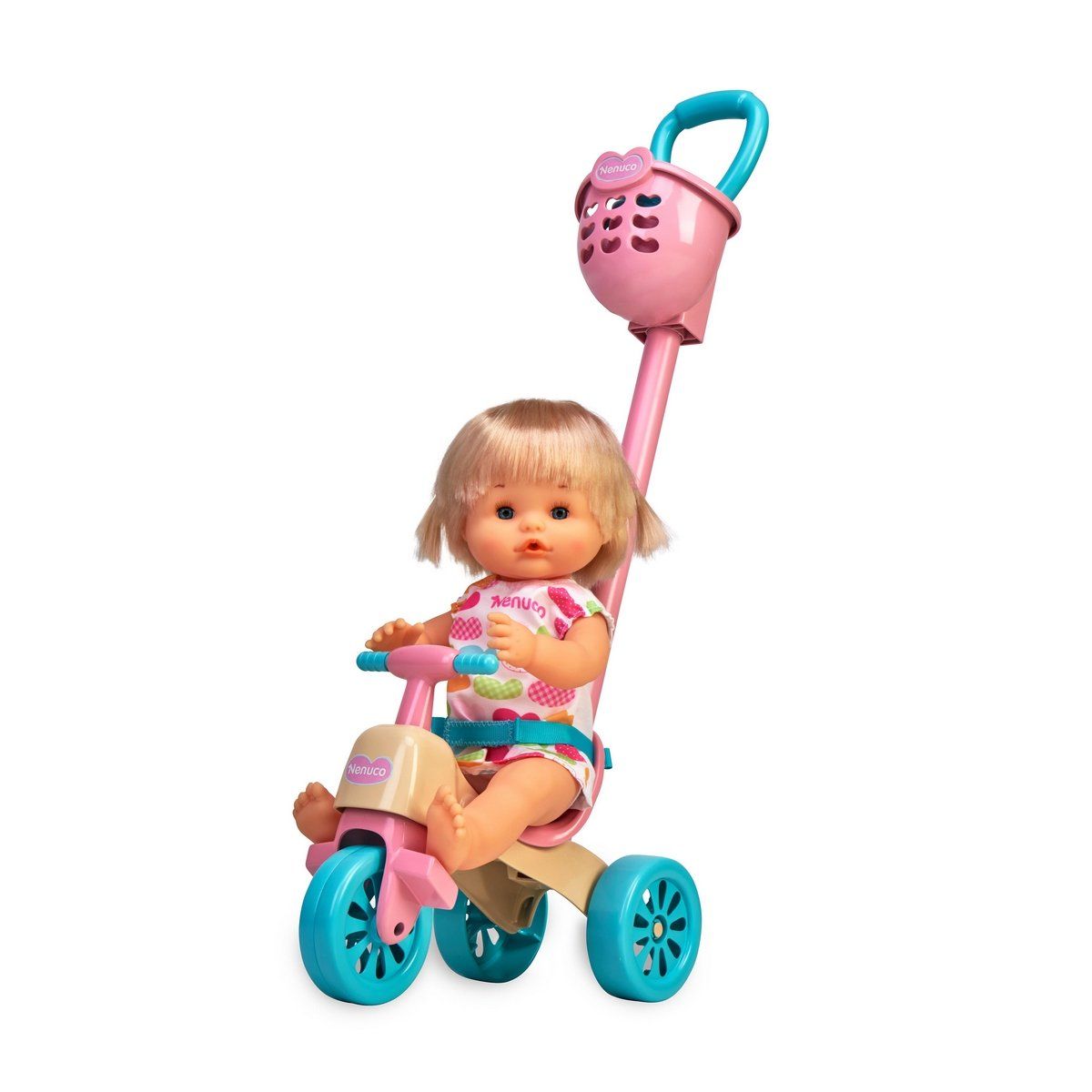 NENUCO - Muñeca Nenuco 35 cm con triciclo y accesorios