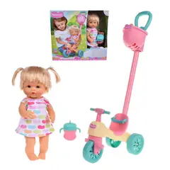 NENUCO - Muñeca De 35 Cms Con Triciclo